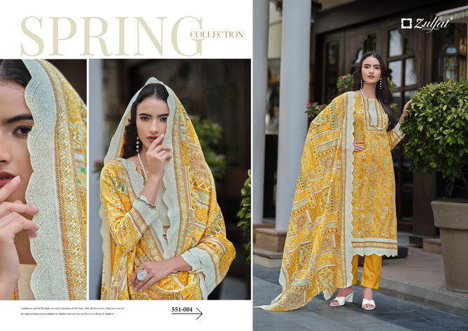 Farhana Vol 7 By Zulfat Pakistani Printed Pure Cotton Dress Material Wholesale Shop In Surat